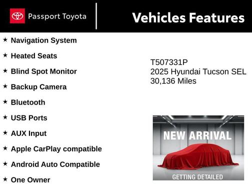 2025 Hyundai TUCSON SEL