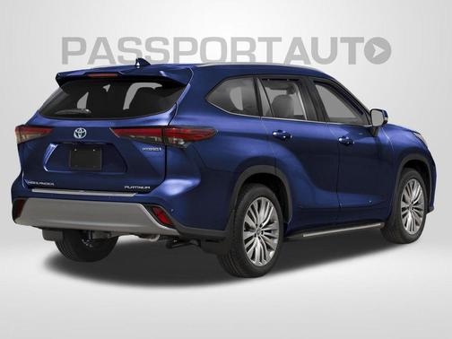 Gray 2026 Toyota Highlander Hybrid Platinum