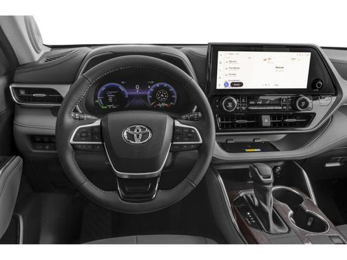 Gray 2026 Toyota Highlander Hybrid Platinum