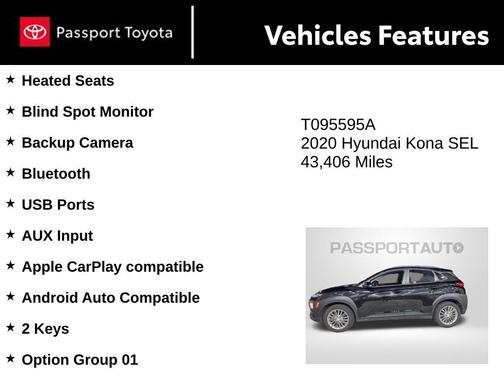 2020 Hyundai KONA SEL
