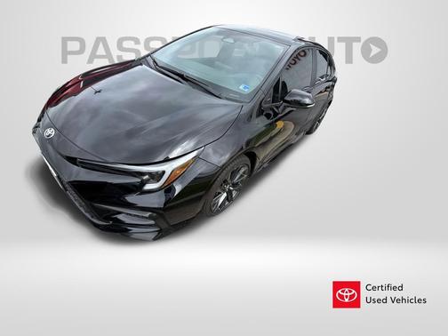 Midnight Black Metallic 2026 Toyota Corolla SE
