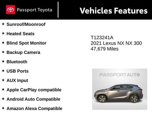2021 Lexus NX 300 Base