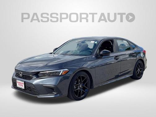 Gray 2024 Honda Civic Sport
