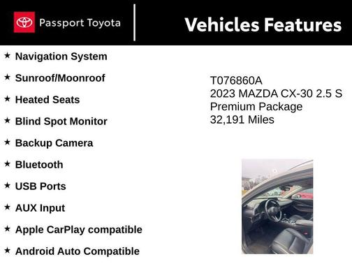 2023 Mazda CX-30 2.5 S Premium Package