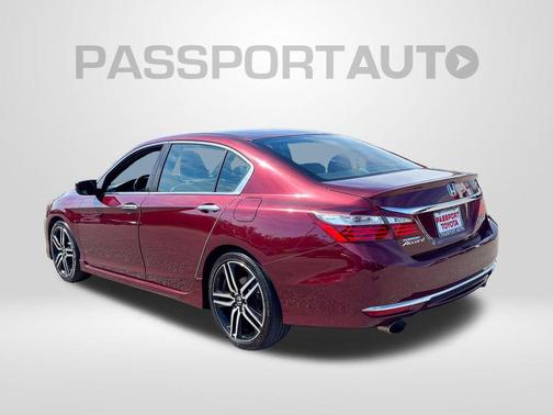 Red 2017 Honda Accord Sport