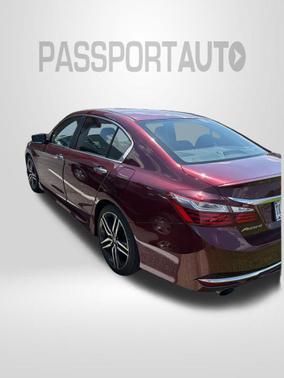 Red 2017 Honda Accord Sport