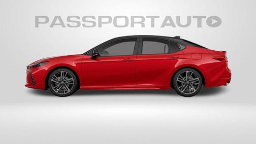 Supersonic Red w/Midnight Black Metallic Roof 2026 Toyota Camry XSE