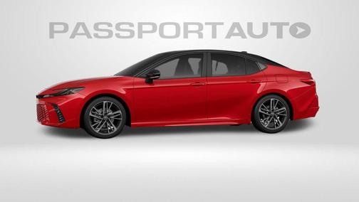 Supersonic Red w/Midnight Black Metallic Roof 2026 Toyota Camry XSE