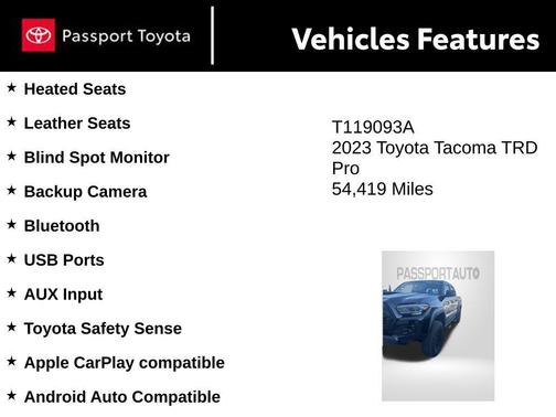 2023 Toyota Tacoma TRD Pro