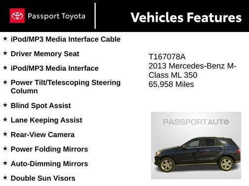 2013 Mercedes-Benz M-Class ML 350