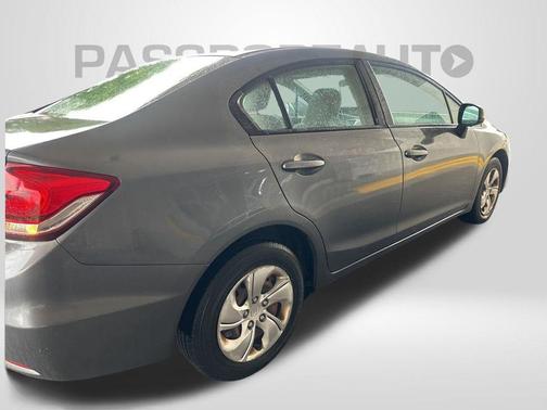 Polished Metal Metallic 2013 Honda Civic LX