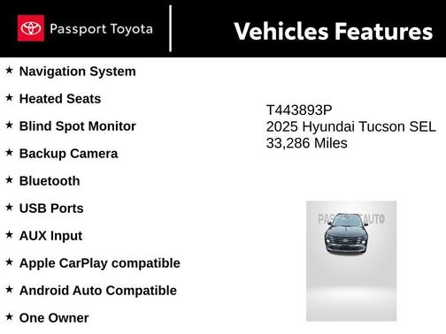 2025 Hyundai TUCSON SEL