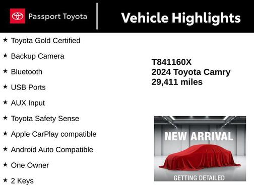 2024 Toyota Camry LE