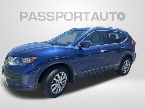 Caspian Blue 2017 Nissan Rogue SV
