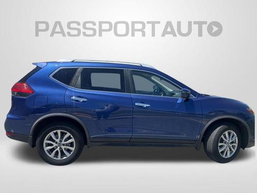 Caspian Blue 2017 Nissan Rogue SV