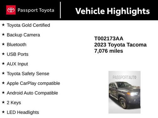 2023 Toyota Tacoma TRD Sport