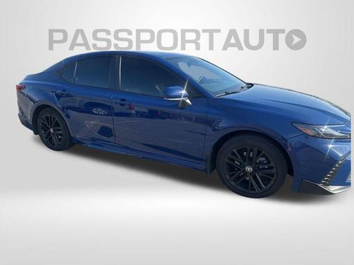 Reservoir Blue 2025 Toyota Camry SE