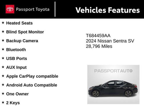 2024 Nissan Sentra SV