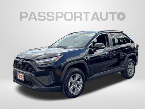 Midnight Black Metallic 2024 Toyota RAV4 Hybrid LE