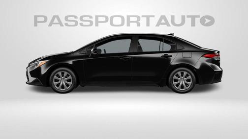 Midnight Black Metallic 2026 Toyota Corolla Hybrid LE