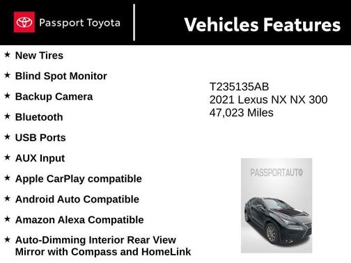 2021 Lexus NX 300 Base