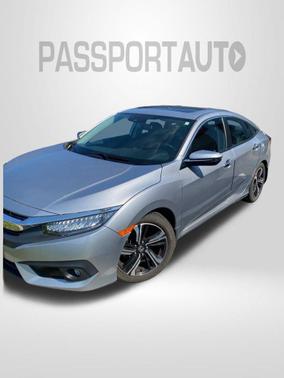 Lunar Silver Metallic 2016 Honda Civic Touring