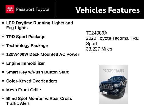 2020 Toyota Tacoma TRD Sport