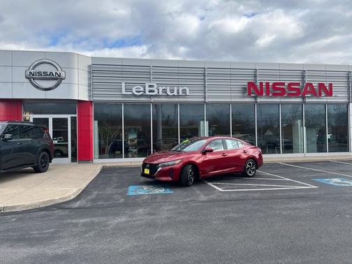 Scarlet Ember 2025 Nissan Sentra SV