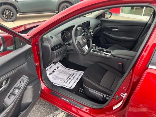 Scarlet Ember 2025 Nissan Sentra SV