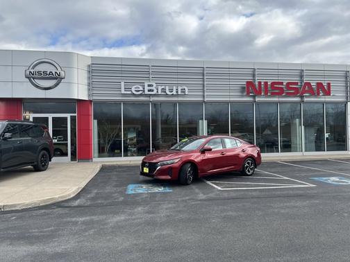 Scarlet Ember 2025 Nissan Sentra SV