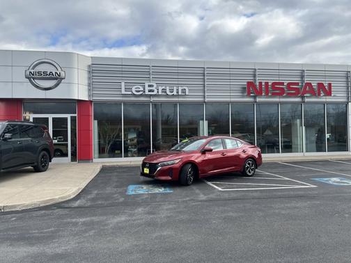 Scarlet Ember 2025 Nissan Sentra SV