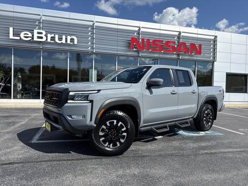Boulder Gray Metallic 2024 Nissan Frontier PRO-4X