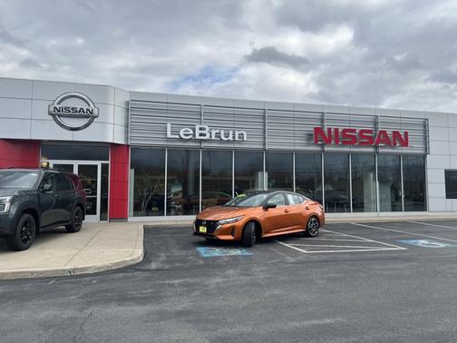 Orange 2024 Nissan Sentra SR