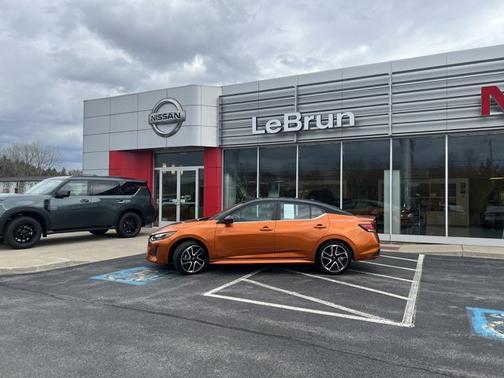 Orange 2024 Nissan Sentra SR