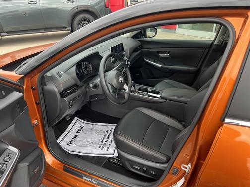 Orange 2024 Nissan Sentra SR