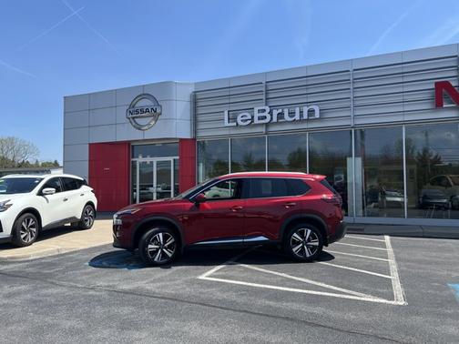 Scarlet Ember 2023 Nissan Rogue SL