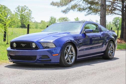 Deep Impact Blue 2013 Ford Mustang GT Premium