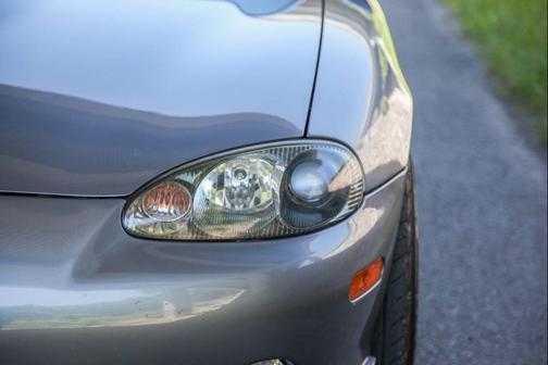 Titanium Gray Metallic 2005 Mazda MazdaSpeed Miata MX-5 Cloth