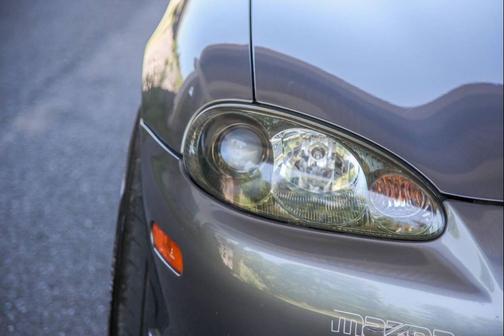Titanium Gray Metallic 2005 Mazda MazdaSpeed Miata MX-5 Cloth