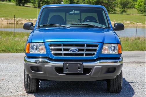 Bright Island Blue 2002 Ford Ranger XLT SuperCab