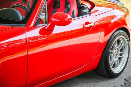 Red 2008 Mazda MX-5 Miata Sport