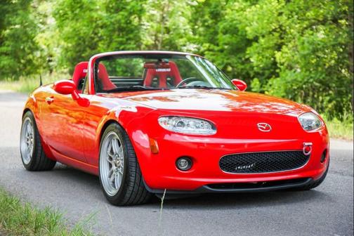 Red 2008 Mazda MX-5 Miata Sport
