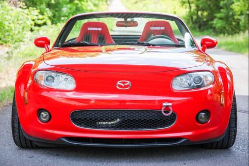 Red 2008 Mazda MX-5 Miata Sport