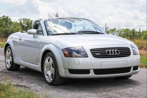 Lake Silver Metallic 2001 Audi TT Roadster quattro
