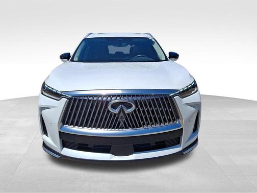 Radiant White 2026 INFINITI QX60 LUXE AWD