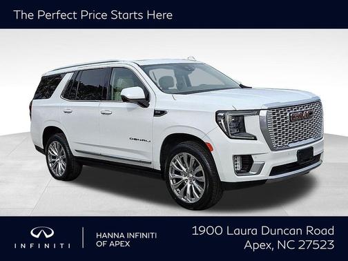 Summit White 2023 GMC Yukon Denali