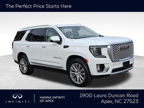 Summit White 2023 GMC Yukon Denali
