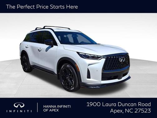 Radiant White 2026 INFINITI QX60 SPORT AWD
