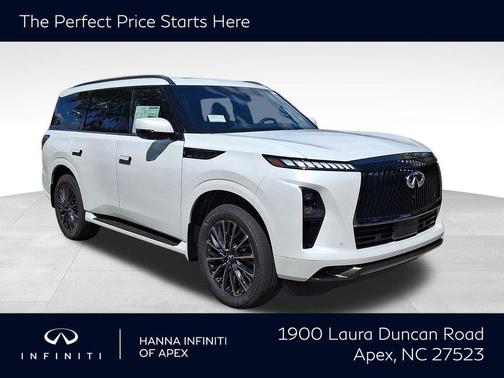 Radiant White 2027 INFINITI QX80 AUTOGRAPH