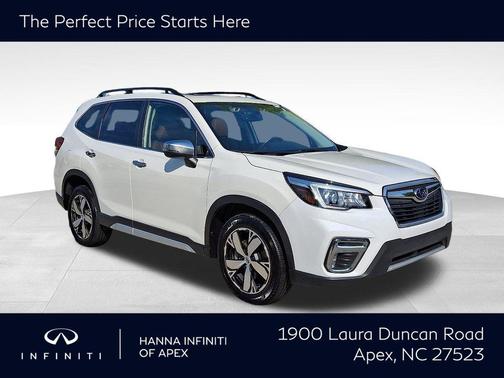 Crystal White Pearl 2019 Subaru Forester Touring